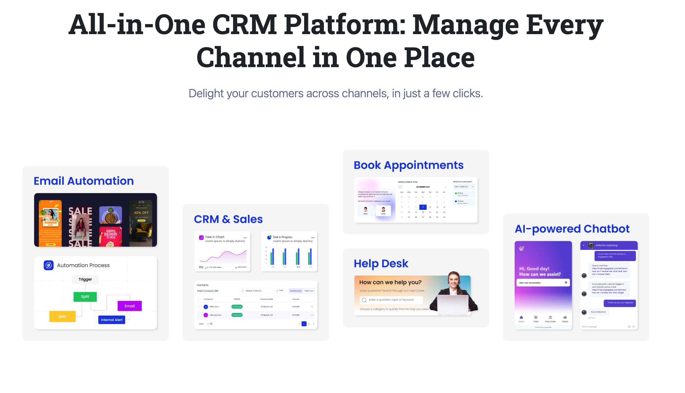 EngageBay product visual